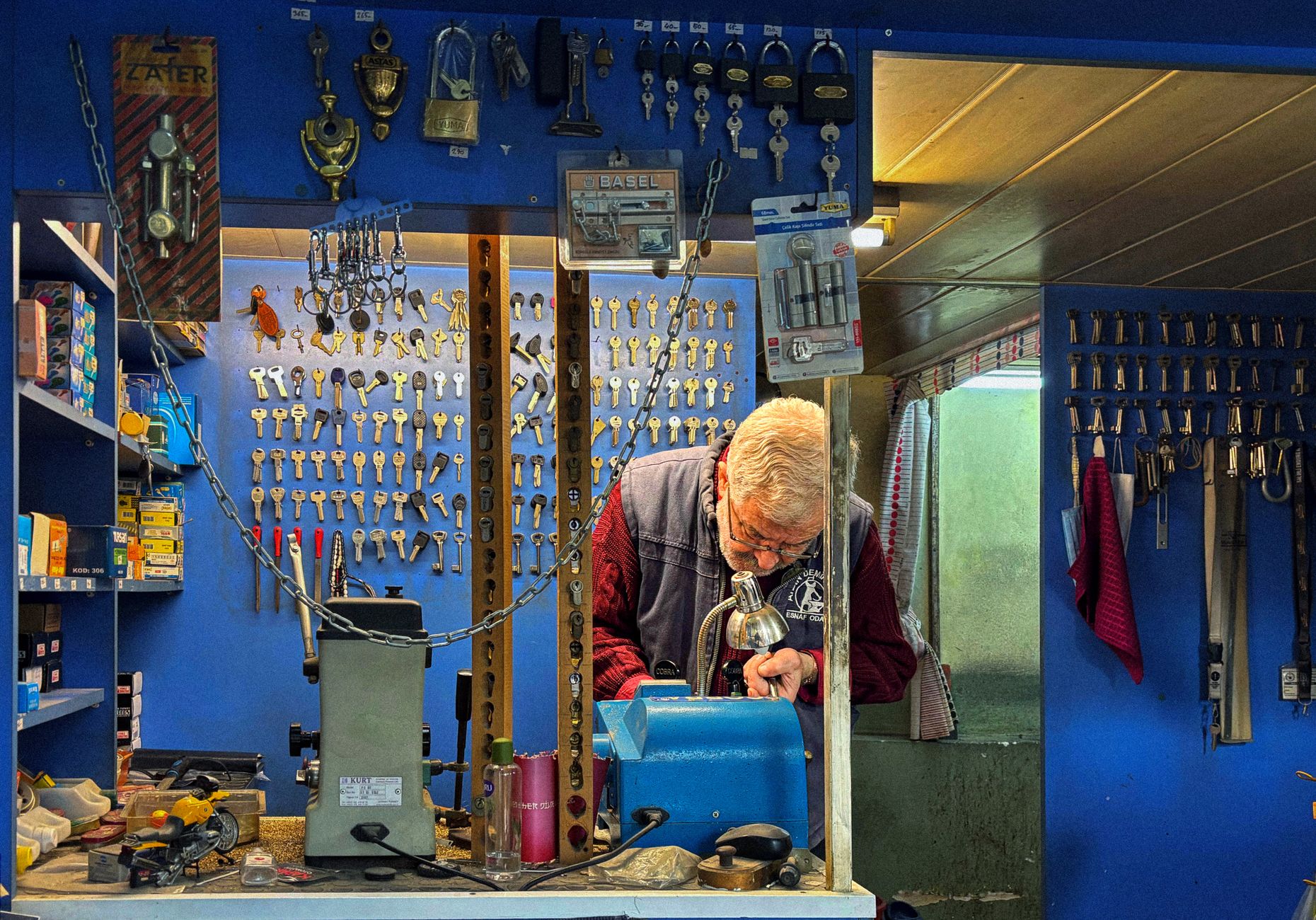 Serrurier équipe à Pantin